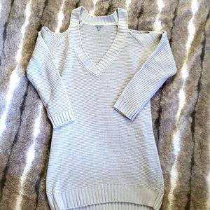 Charlotte Russe shoulder cut out Sweater Dress